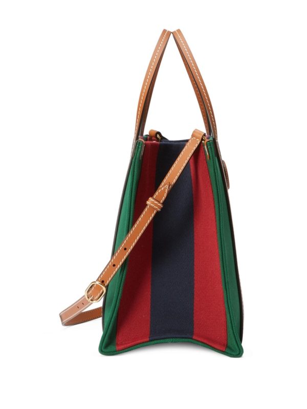 Gucci signature stripe-detail tote bag - Image 6