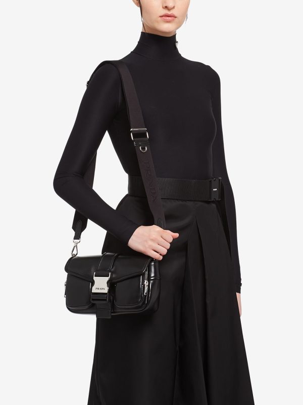 Prada Pocket nappa leather bag - Image 6