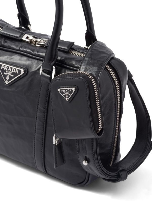 Prada medium leather tote bag - Image 6