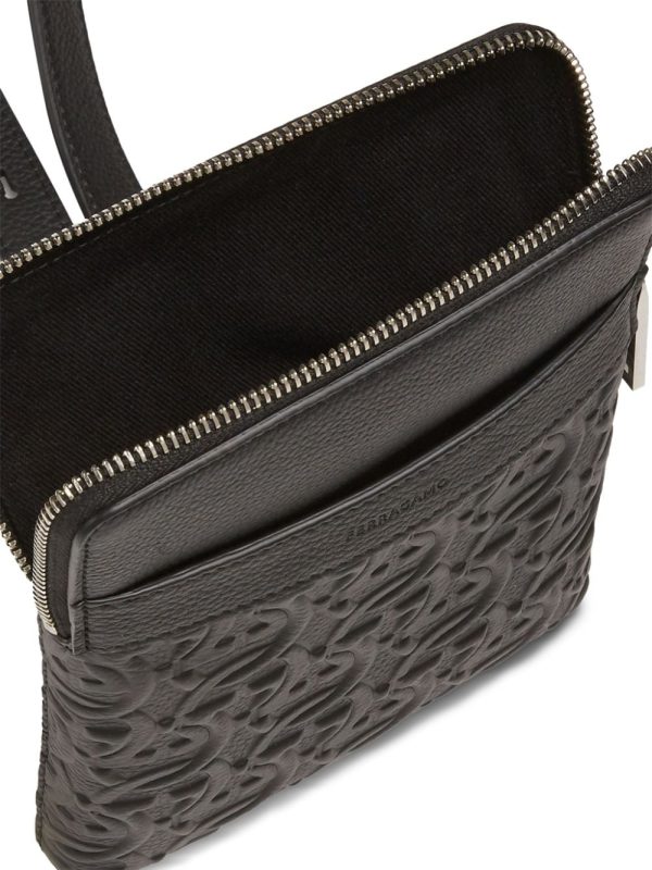 Ferragamo North-South Gancini leather shoulder bag - Image 6
