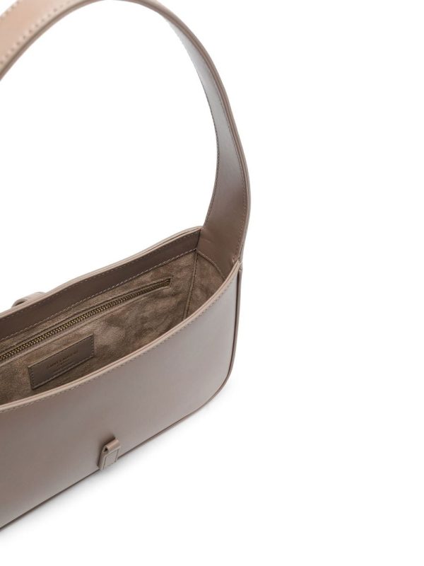 Saint Laurent Le 5 à 7 monogram-plaque shoulder bag - Image 6