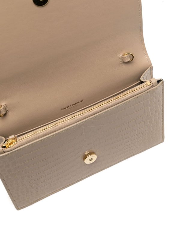 Saint Laurent small Kate leather clutch bag - Image 6