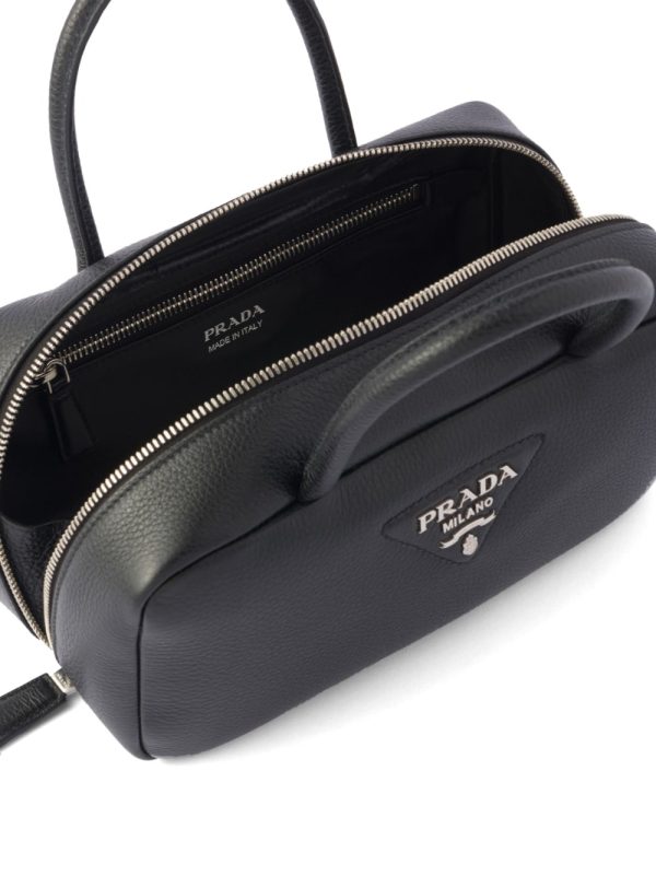 Prada logo-lettering top-handle bag - Image 6