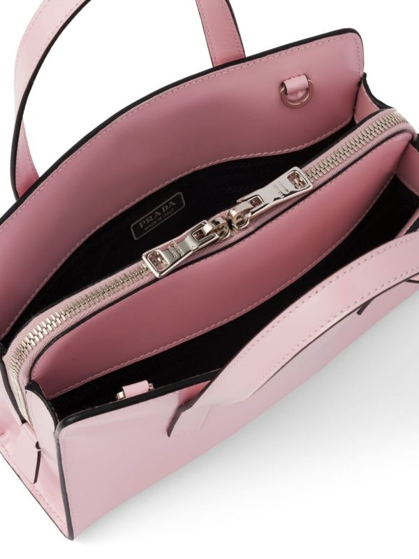 Prada Re-Edition 1995 brushed-leather mini handbag - Image 7