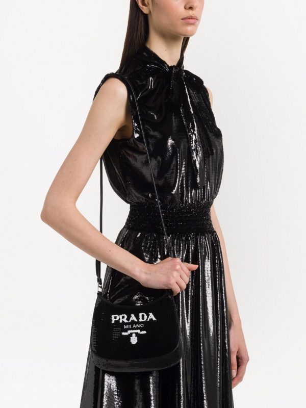Prada Cleo sequinned shoulder bag - Image 7