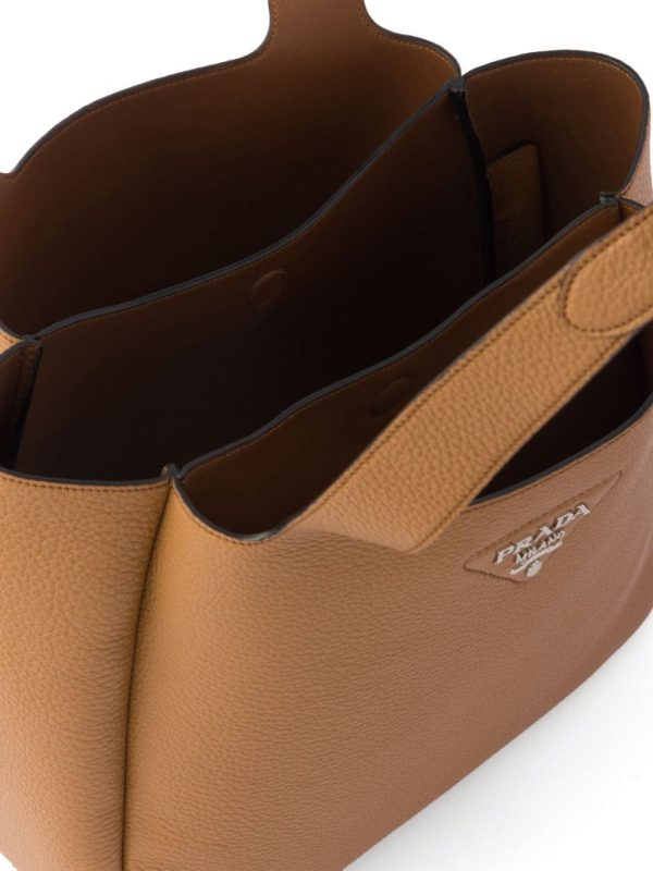 Prada leather tote bag - Image 7