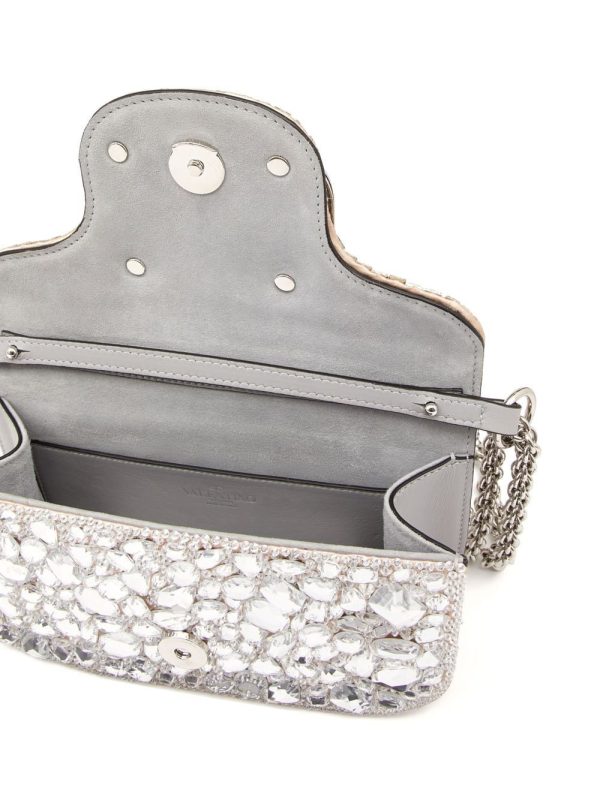 Valentino Garavani crystal-embellished shoulder bag - Image 7