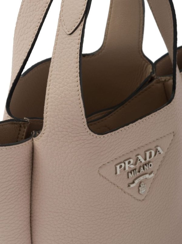 Prada logo-plaque tote bag - Image 7