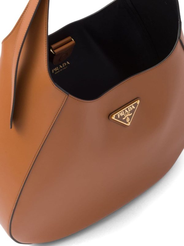 Prada leather shoulder bag - Image 7