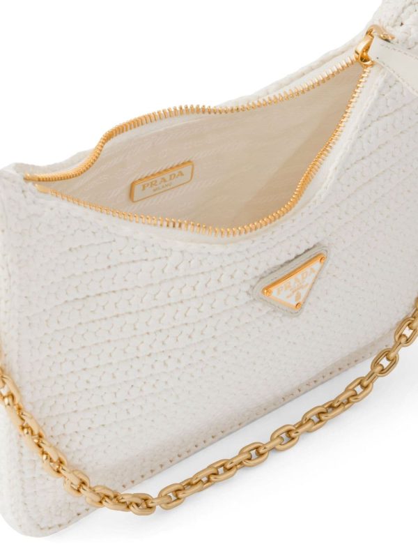 Prada Re-Edition 2005 crochet-knit shoulder bag - Image 7
