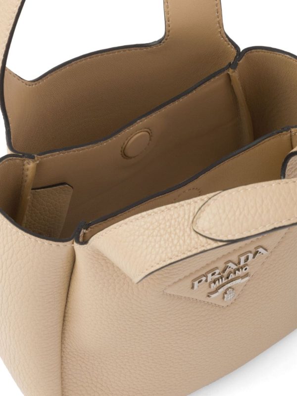 Prada logo-plaque tote bag - Image 7