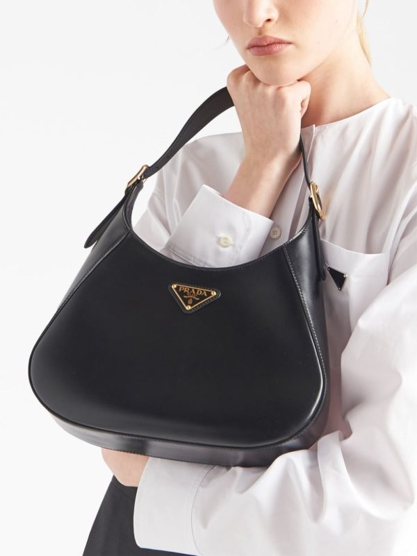 Prada leather shoulder bag - Image 7