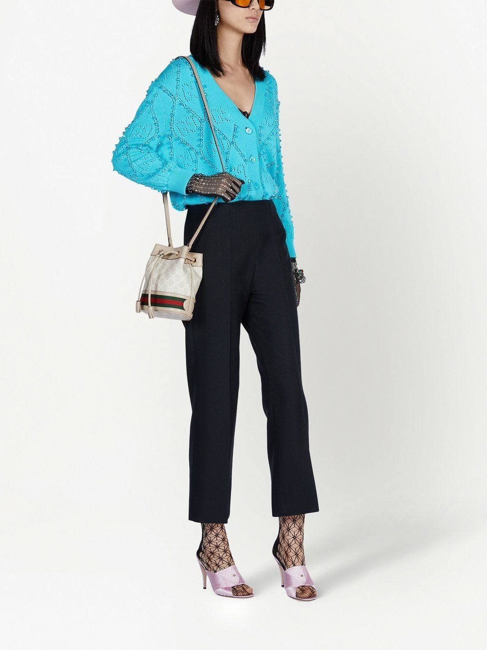 Gucci mini Ophidia canvas bucket bag - Image 7