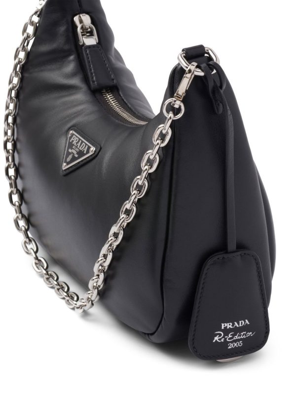 Prada Re-Edition 2005 padded leather shoulder bag - Image 7