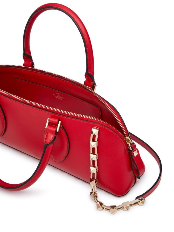 Valentino Garavani Rockstud E/W leather handbag - Image 7