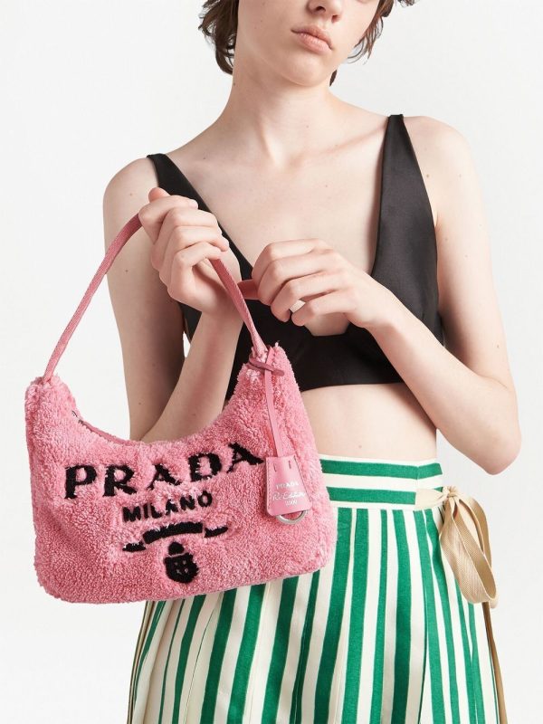 Prada Re-Edition 2000 terry-effect mini bag - Image 7