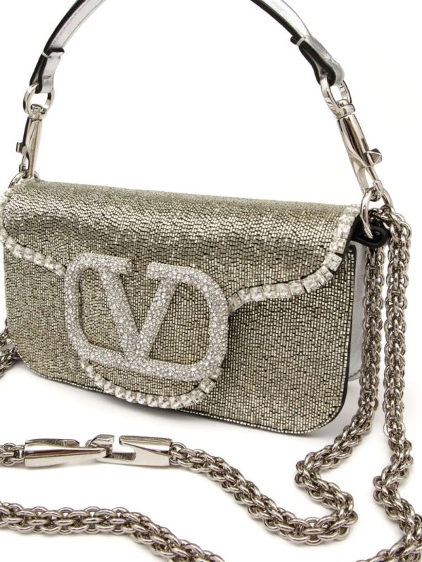 Valentino Garavani small Locò embroidered shoulder bag - Image 7