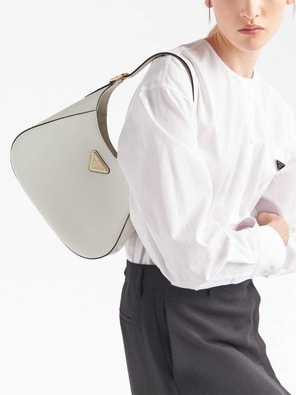 Prada leather shoulder bagc - Image 7