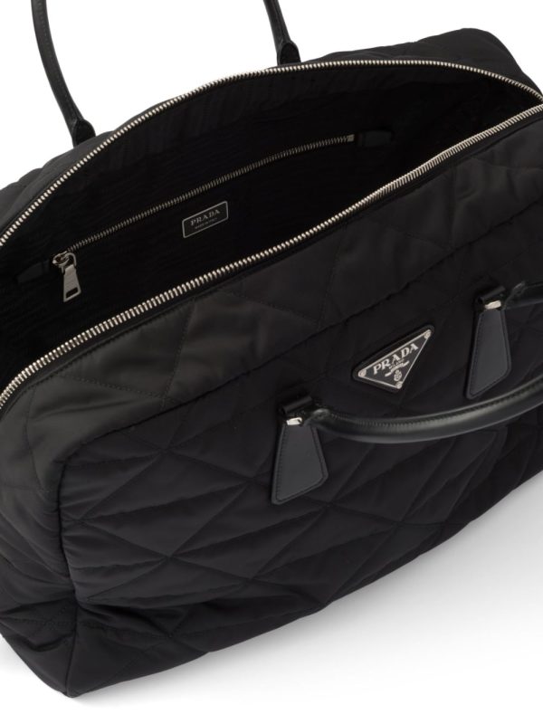Prada Re-Nylon quilted travel bag - Image 7