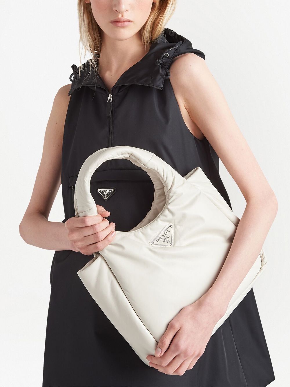 Prada medium Soft tote bag - Image 7
