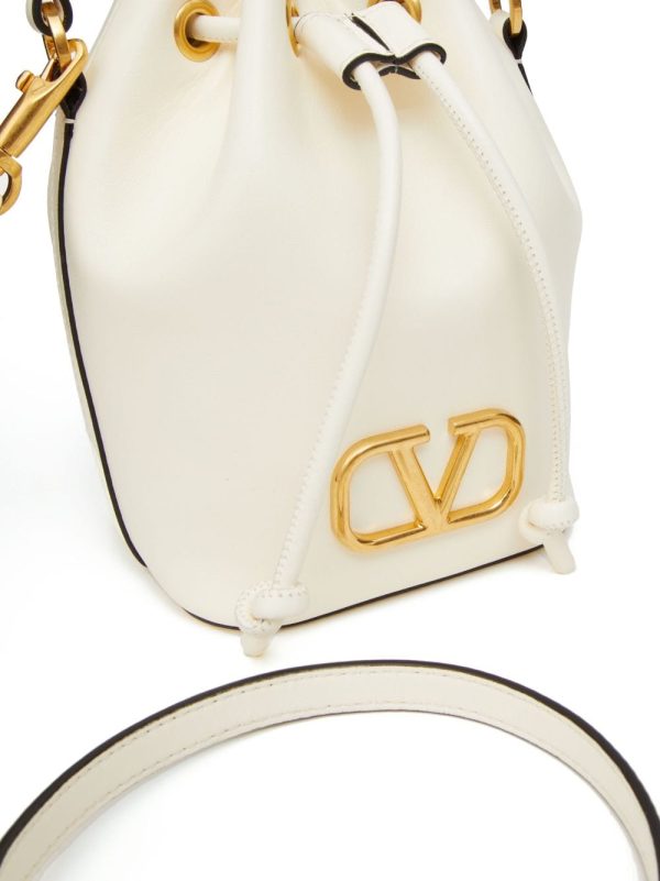 Valentino Garavani mini VLogo Signature leather bucket bag - Image 7