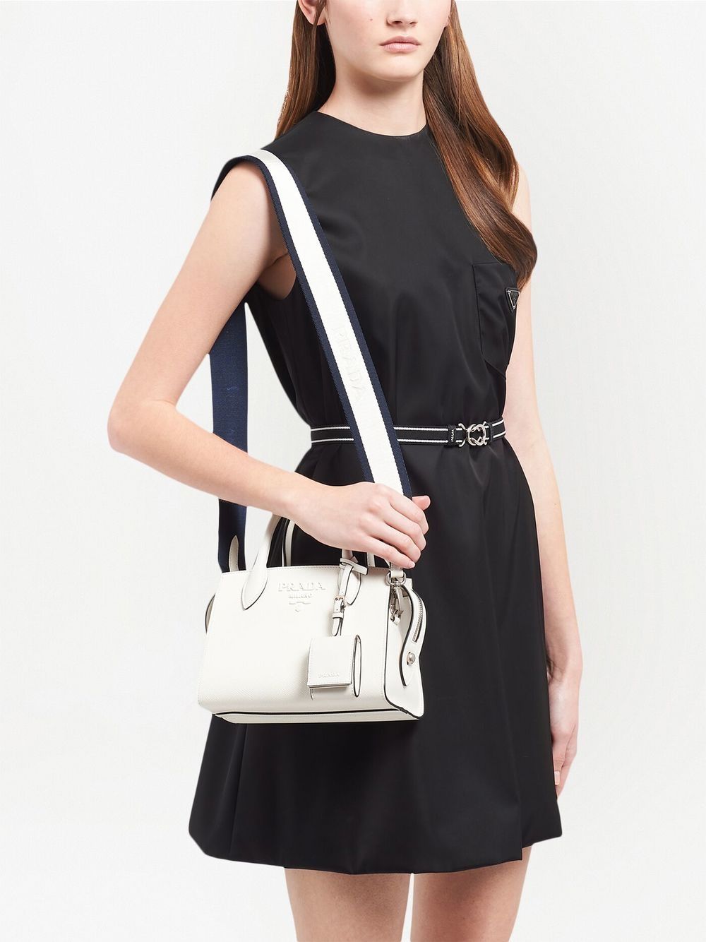 Prada mini Saffiano leather tote - Image 7