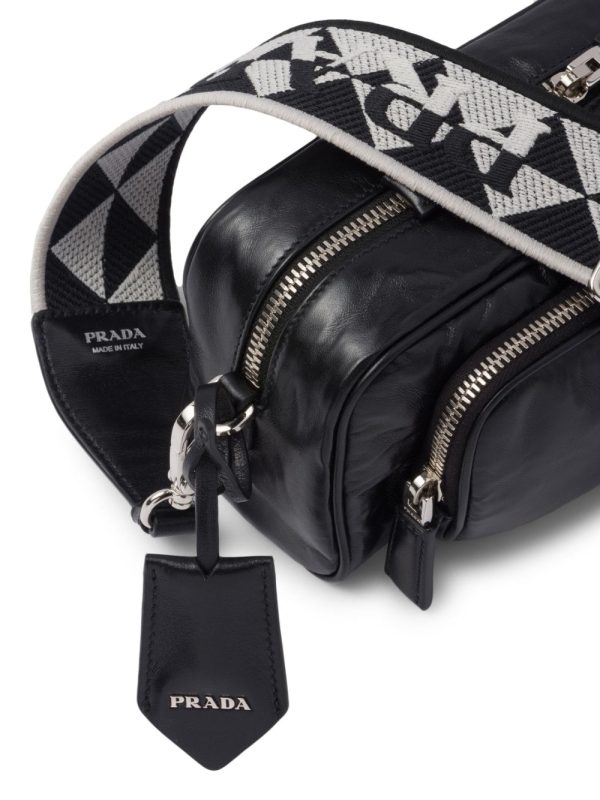 Prada logo-plaque shoulder bag - Image 7