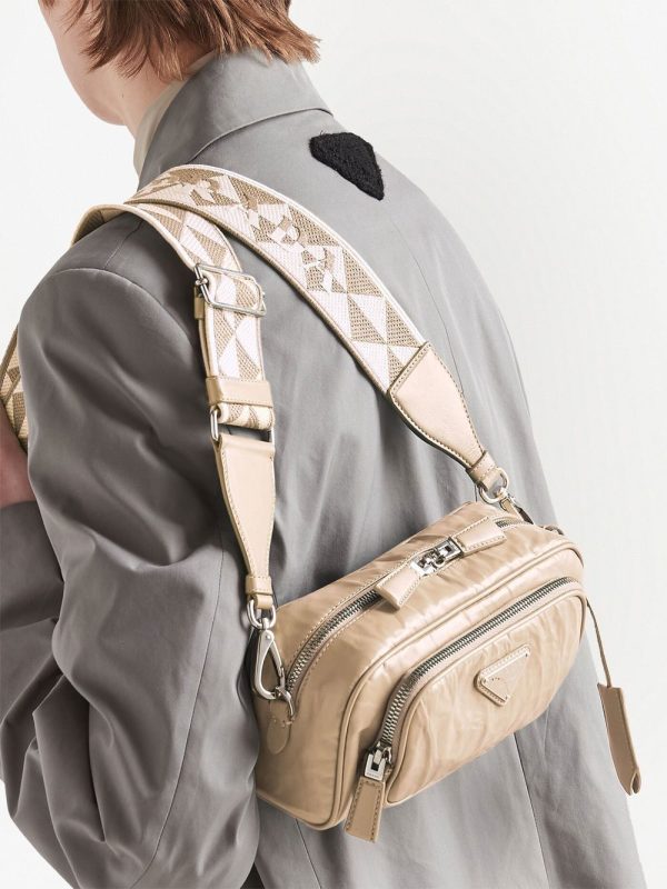 Prada leather shoulder bag - Image 7