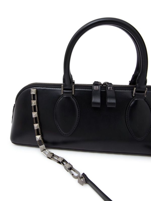 Valentino Garavani Rockstud E/W leather handbag - Image 6