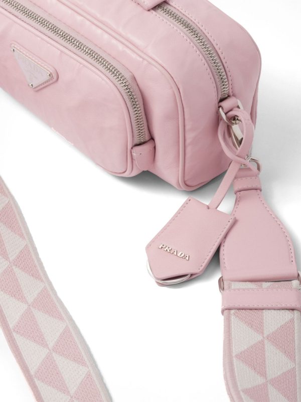 Prada logo-plaque shoulder bag - Image 7