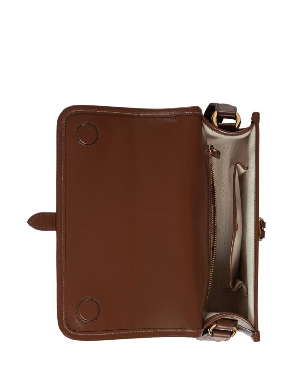 Gucci leather-trim messenger bag - Image 7