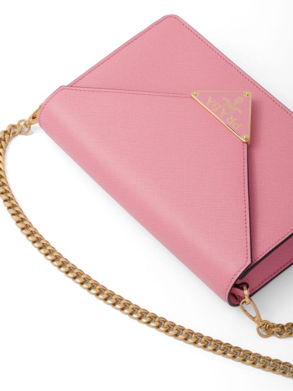 Prada logo-plaque shoulder bag - Image 7