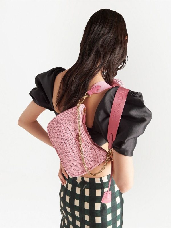 Prada Re-Edition 2005 crochet-knit shoulder bag - Image 7