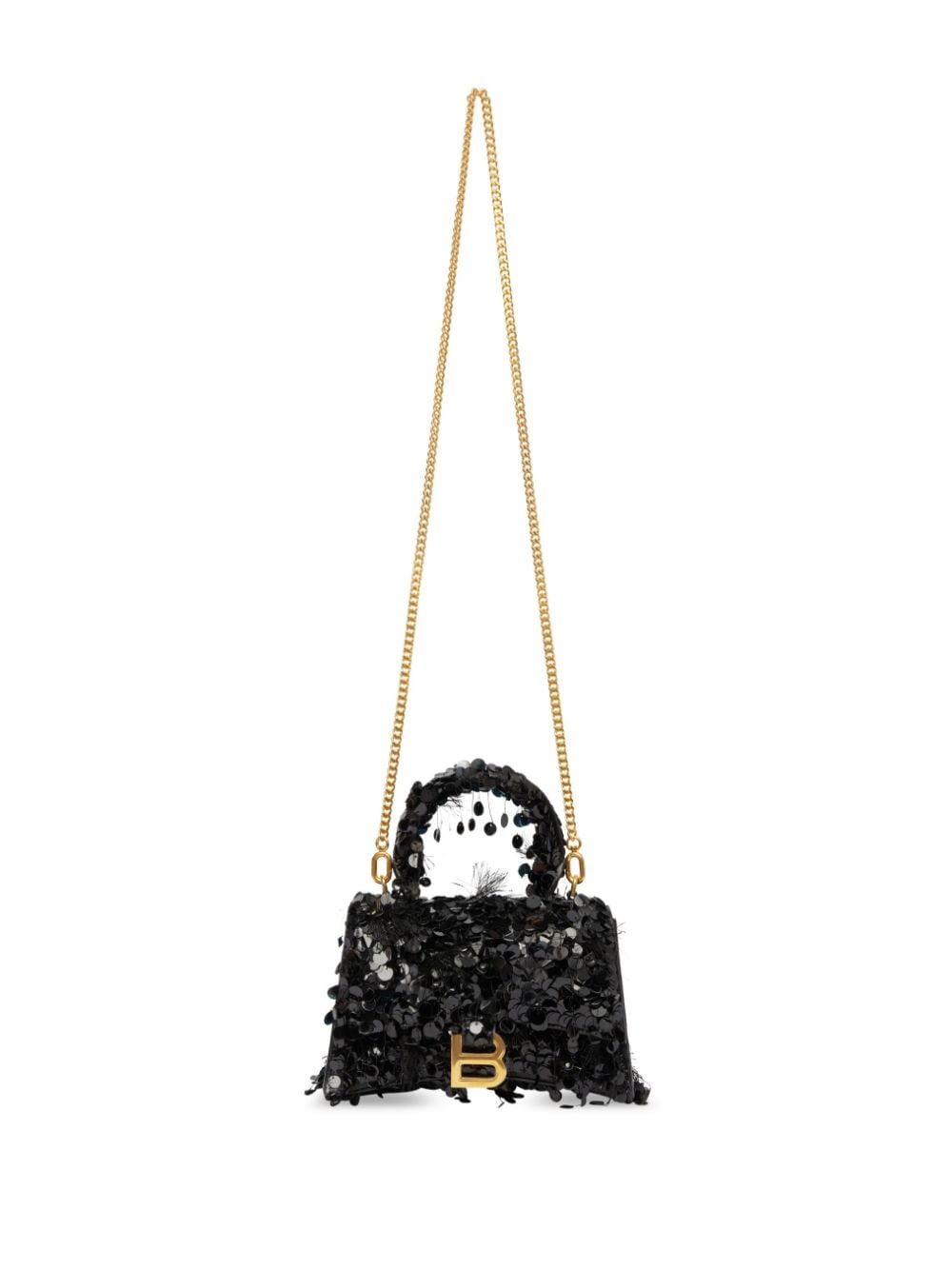 Balenciaga Hourglass XS sequin-embellished bag - Image 7