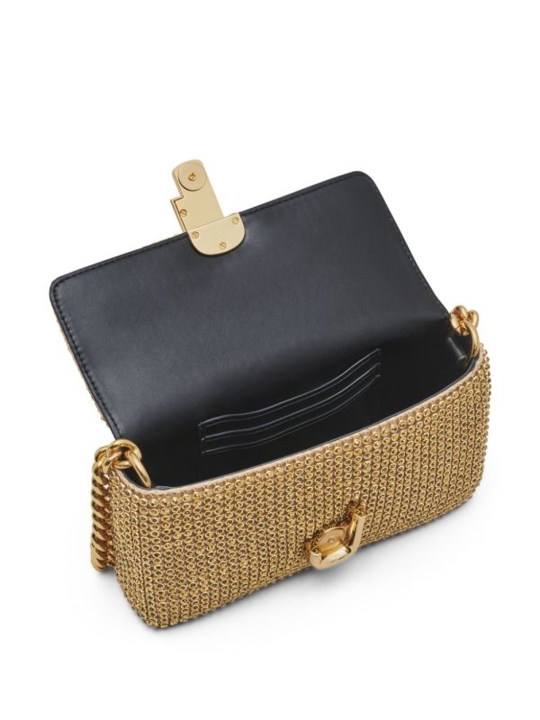 Marc Jacobs The J Marc rhinestone-embellished mini bag - Image 7