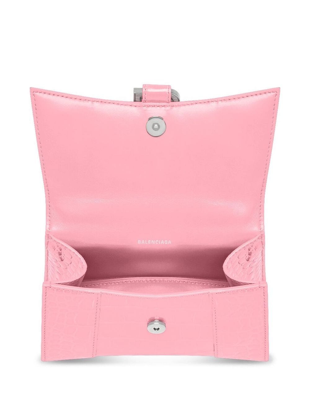 Balenciaga Hourglass crocodile-embossed handbag - Image 5