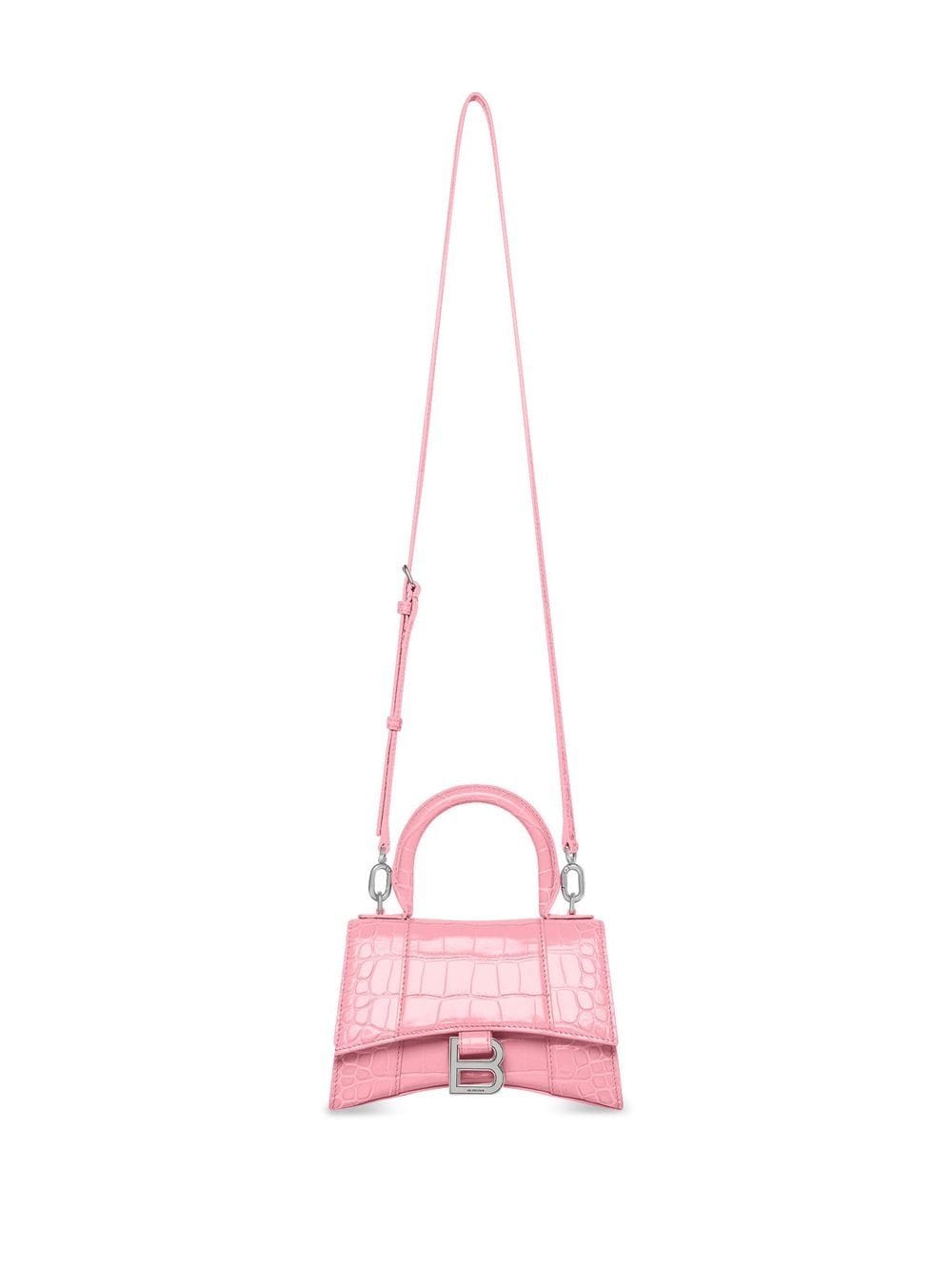Balenciaga Hourglass crocodile-embossed handbag - Image 6