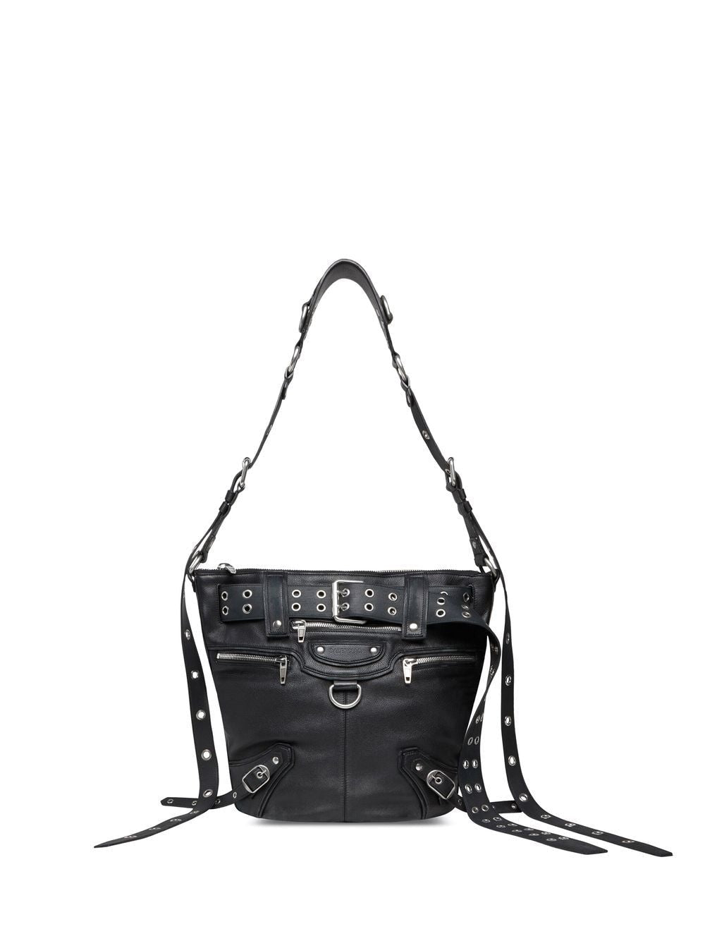 Balenciaga Emo leather bucket bag