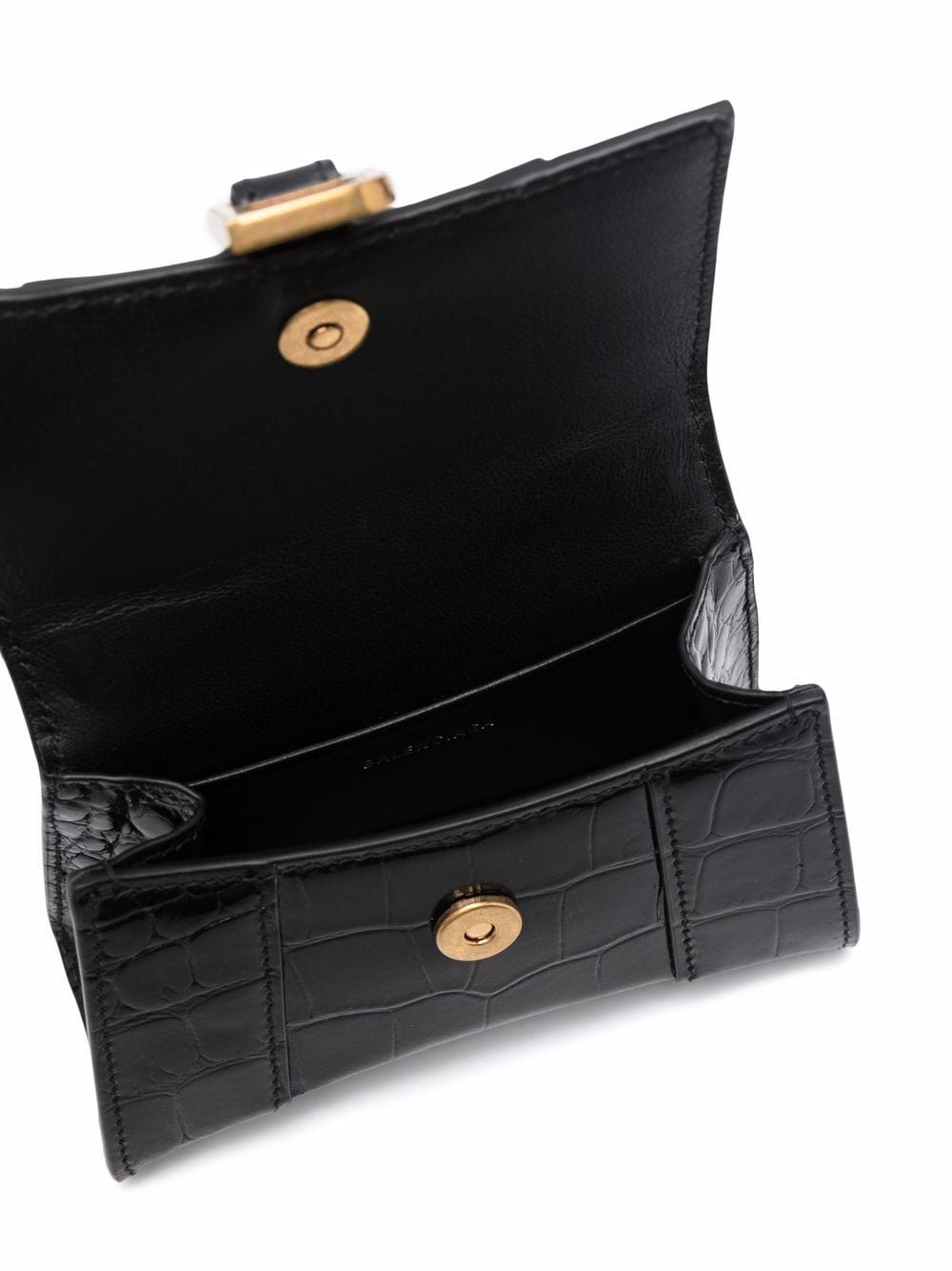 Balenciaga Hourglass crocodile-effect tote - Image 5