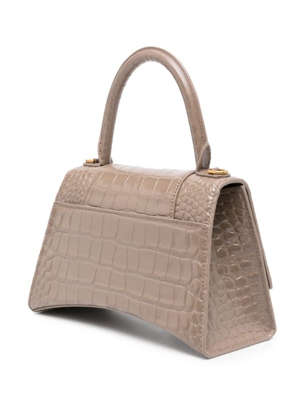 Balenciaga small Hourglass leather tote bag - Image 3