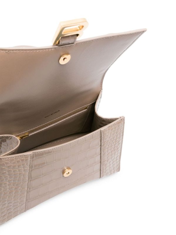 Balenciaga small Hourglass leather tote bag - Image 5