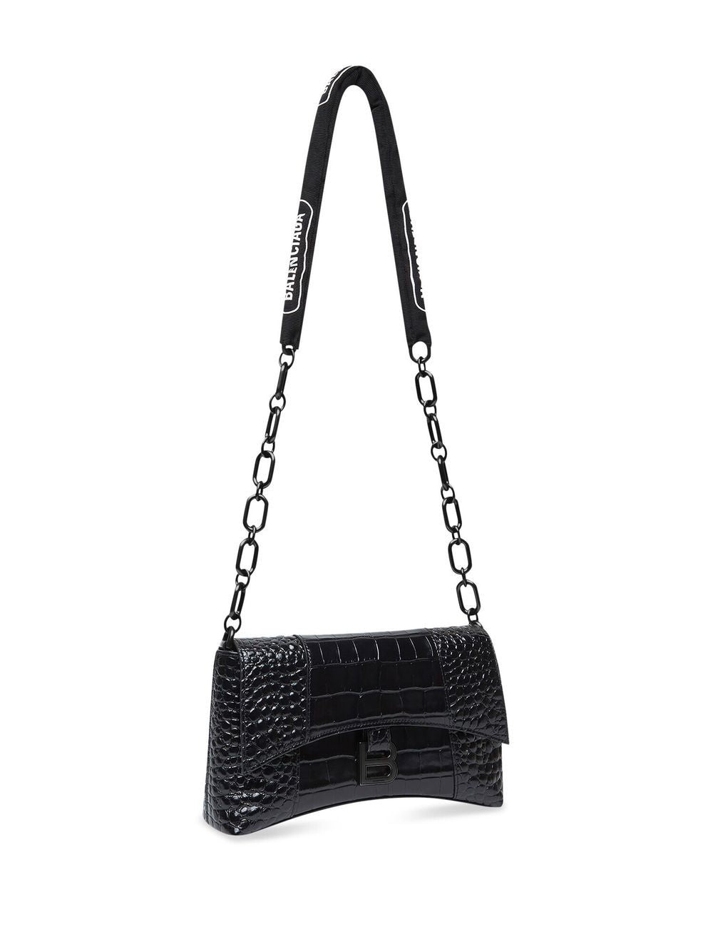 Balenciaga Hourglass crocodile crossbody bag - Image 3