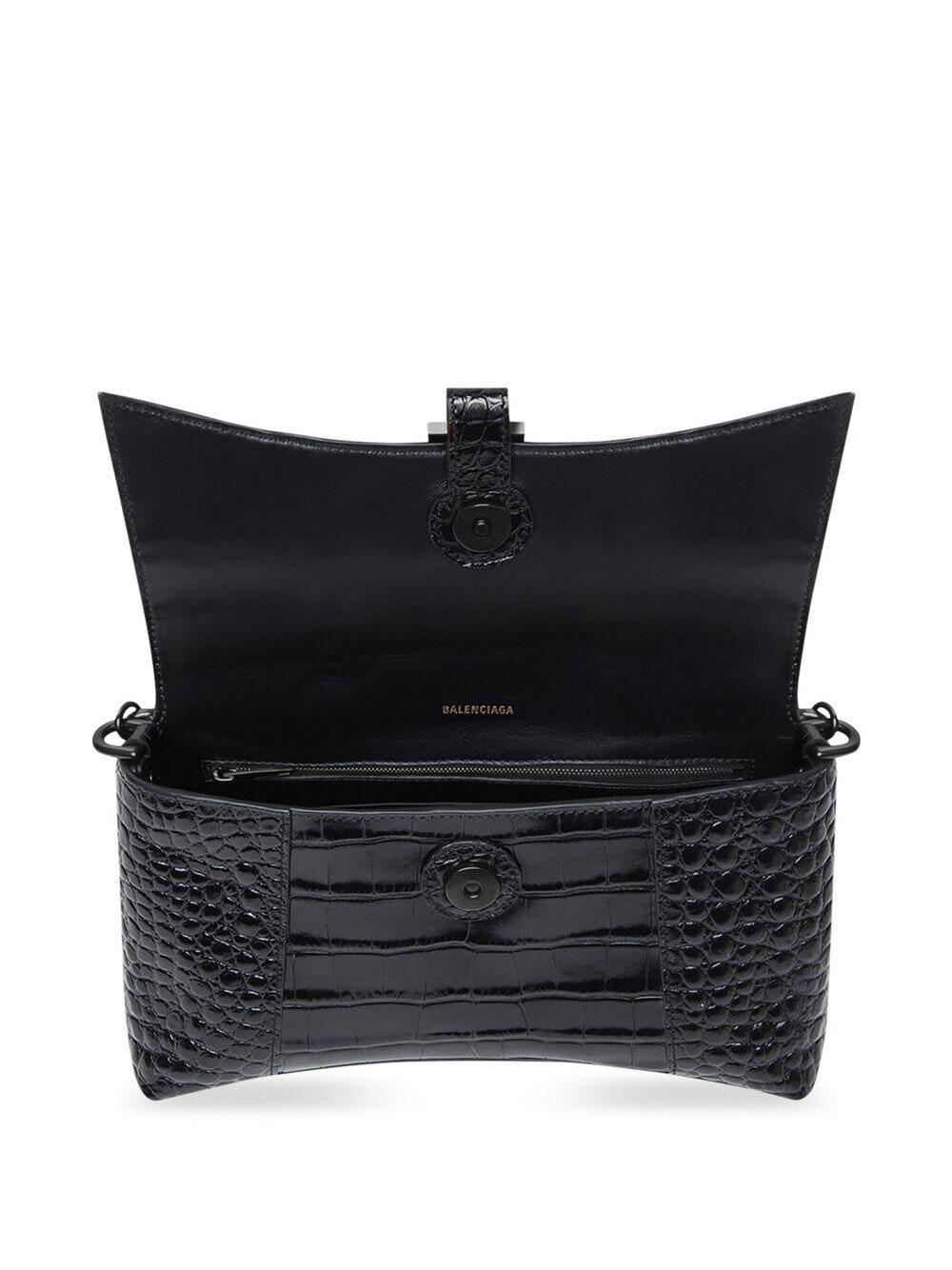 Balenciaga Hourglass crocodile crossbody bag - Image 5