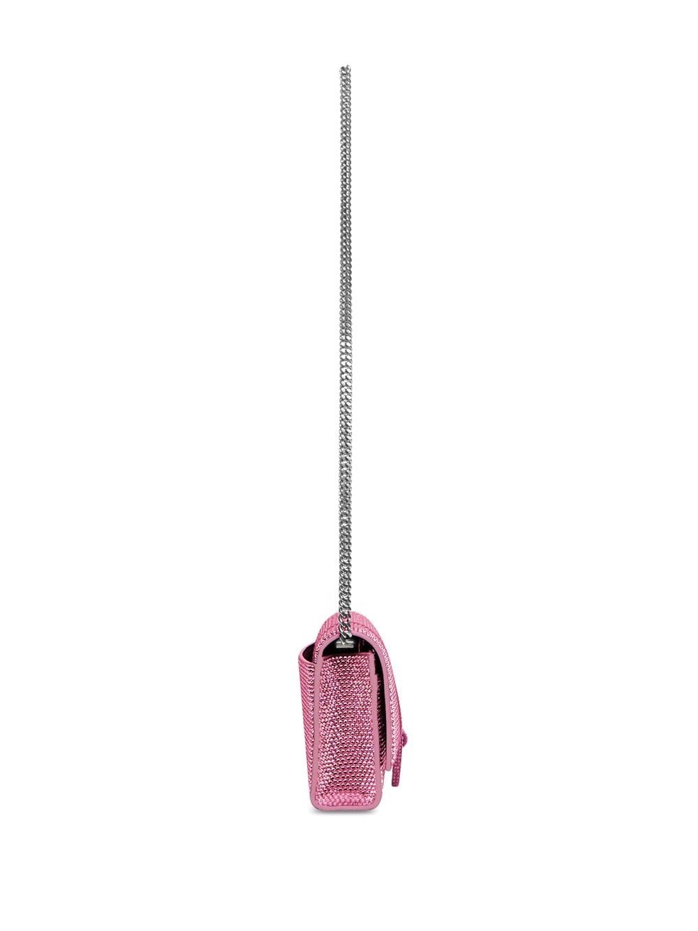 Balenciaga Hourglass rhinestone wallet bag - Image 3