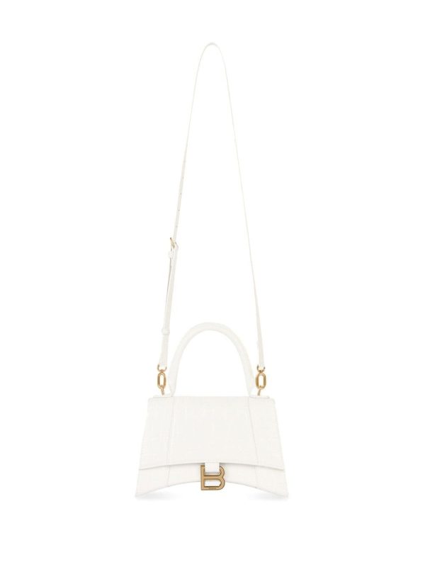Balenciaga small Hourglass crocodile effect bag - Image 6