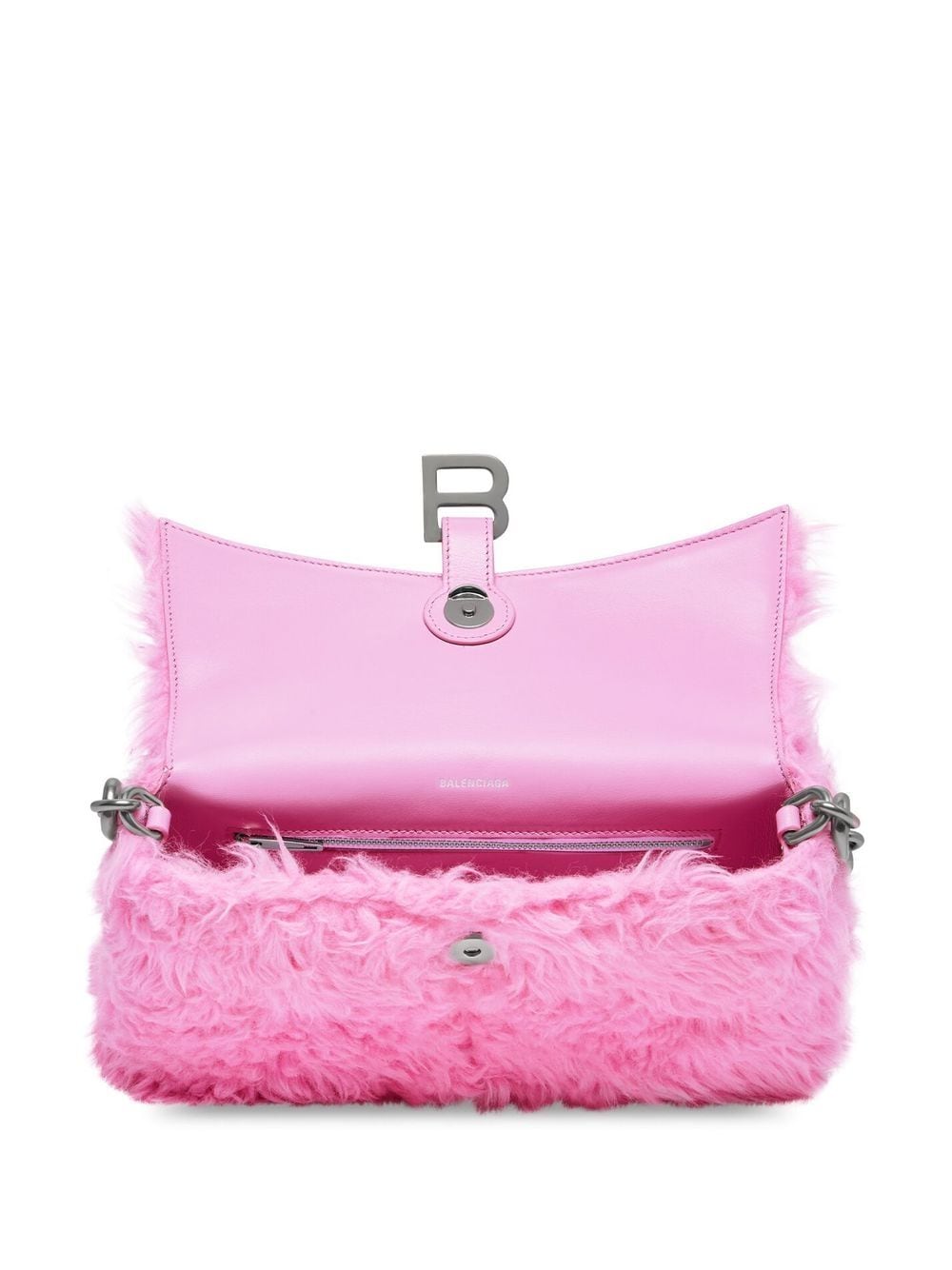 Balenciaga faux-fur Downtown shoulder bag - Image 5