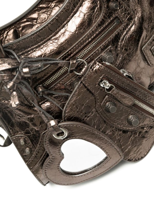 Balenciaga XS Neo Cagole metallic tote bag - Image 5
