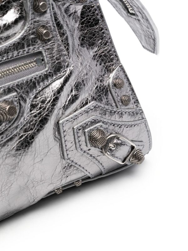 Balenciaga XS Neo Cagole metallic tote bag - Image 5