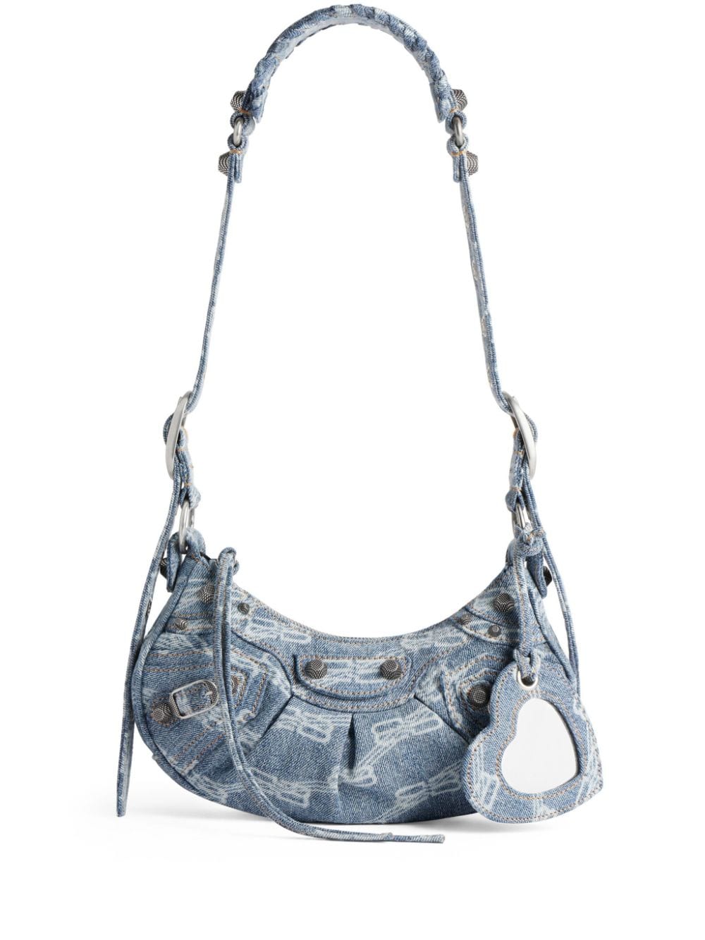 Balenciaga Le Cagole XS BB-monogram shoulder bag