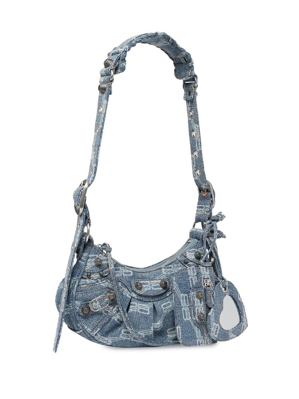 Balenciaga Le Cagole XS BB-monogram shoulder bag - Image 3